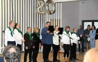 Uroczystość z okazji 20-lecia działalności WTZ w Wiardunkach 18