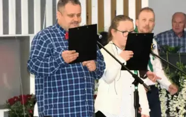 Uroczystość z okazji 20-lecia działalności WTZ w Wiardunkach 21