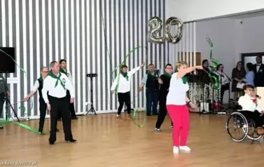 Uroczystość z okazji 20-lecia działalności WTZ w Wiardunkach 24