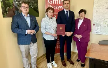 Oficjalne przyjęcie nazwy dla skweru w Ryczywole. 3