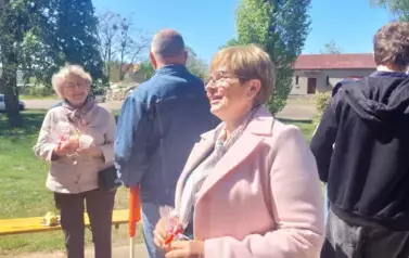 Uroczyste obchody 1000 lecia Kr&oacute;lestwa Polskiego w Ludomach 1