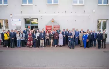 Uroczyste otwarcie Terenowego Punktu Paszportowego w Starostwie Powiatowym w Obornikach 1