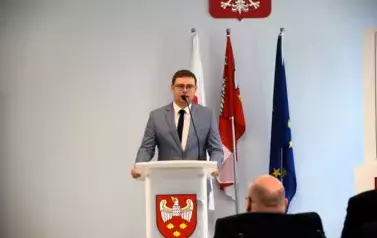 Uroczyste otwarcie Terenowego Punktu Paszportowego w Starostwie Powiatowym w Obornikach 8