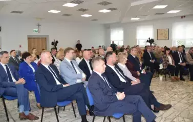 Uroczyste otwarcie Terenowego Punktu Paszportowego w Starostwie Powiatowym w Obornikach 10