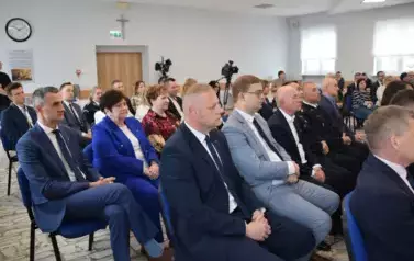 Uroczyste otwarcie Terenowego Punktu Paszportowego w Starostwie Powiatowym w Obornikach 18