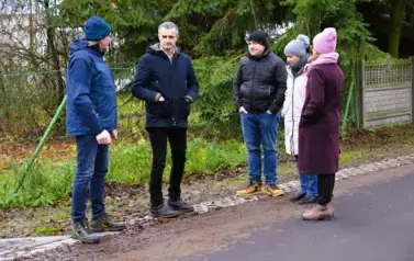 Nowa jakość drogi w Gorzewie &ndash; inwestycja zakończona! Odbi&oacute;r rob&oacute;t w dniu 18.11.2025 r. 3