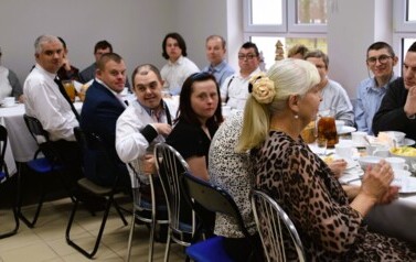 Wigilijne spotkanie w Wiardunkach z udziałem przedstawicieli Gminy Ryczyw&oacute;ł- 04.12.2025 r. 16