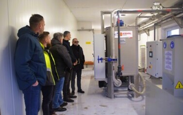 Oczyszczalnia ściek&oacute;w w Ryczywole po dużej modernizacji- odbi&oacute;r rob&oacute;t w dniu 05.12.2025 r. 2