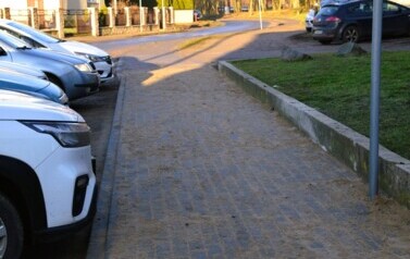 Odbi&oacute;r techniczny wyremontowanego chodnika w Ludomach- 19.12.2025 r. 2