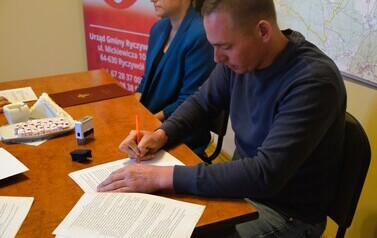 Podpisanie umowy w sprawie termomodernizacji OSP Ludomy- 04.03.2026 r 3