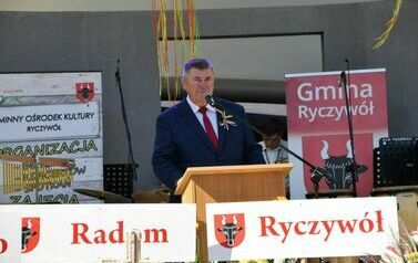 Burmistrz Rogoźna pan Roman Szuberski