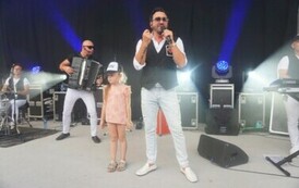 Na scenie Zesp&oacute;ł Andre i publiczność podczas konkurs&oacute;w
