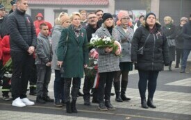 delegacja Szkoły Postawowej im. Powstańc&oacute;w Wielkopolskich z Ryczywołu
