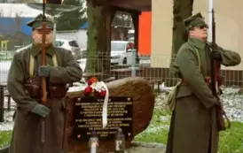 Uroczystość z okazji Rocznicy Wyzwolenia Ryczywołu 45