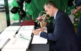 Uroczystość z okazji 20-lecia działalności WTZ w Wiardunkach 6