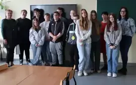 Młodzież z Ryczywołu na spotkaniu z doradcą zawodowym 1