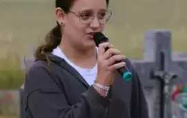 Uroczyste odsłonięcie tabliczki na grobie Powstańca Wielkopolskiego Wawrzyna Pyssy- Ludomy 25.06.2025 r. 3