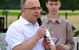 Uroczyste odsłonięcie tabliczki na grobie Powstańca Wielkopolskiego Wawrzyna Pyssy- Ludomy 25.06.2025 r. 7