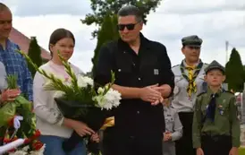 Uroczyste odsłonięcie tabliczki na grobie Powstańca Wielkopolskiego Wawrzyna Pyssy- Ludomy 25.06.2025 r. 14
