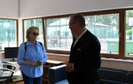 Podpisanie umowy dot. dofinansowania zadania pn. &bdquo;Remont kompleksu sportowego wybudowanego w ramach Programu Moje Boisko &ndash; Orlik 2012 &ndash; etap II&rdquo; - 26.08.2025 r. 5
