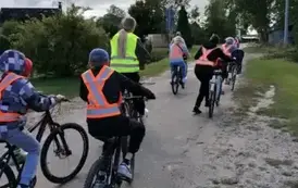 &bdquo;Bezpieczni na drodze&rdquo; &ndash; rajd rowerowy i szkolenie BRD w Piotrowie, 28.09.2025 r. 2