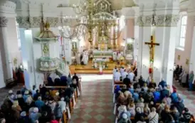 Uroczysta Msza Święta z okazji 75-lecia konsekracji kościoła św. Mikołaja w Ryczywole- 26.10.2025 r. 9