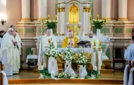 Uroczysta Msza Święta z okazji 75-lecia konsekracji kościoła św. Mikołaja w Ryczywole- 26.10.2025 r. 23