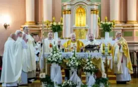 Uroczysta Msza Święta z okazji 75-lecia konsekracji kościoła św. Mikołaja w Ryczywole- 26.10.2025 r. 29