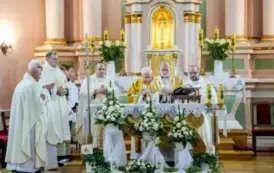 Uroczysta Msza Święta z okazji 75-lecia konsekracji kościoła św. Mikołaja w Ryczywole- 26.10.2025 r. 30