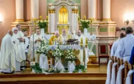 Uroczysta Msza Święta z okazji 75-lecia konsekracji kościoła św. Mikołaja w Ryczywole- 26.10.2025 r. 31