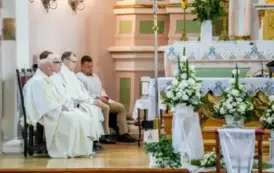 Uroczysta Msza Święta z okazji 75-lecia konsekracji kościoła św. Mikołaja w Ryczywole- 26.10.2025 r. 42