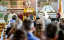 Uroczysta Msza Święta z okazji 75-lecia konsekracji kościoła św. Mikołaja w Ryczywole- 26.10.2025 r. 48