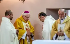 Uroczysta Msza Święta z okazji 75-lecia konsekracji kościoła św. Mikołaja w Ryczywole- 26.10.2025 r. 52