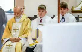 Uroczysta Msza Święta z okazji 75-lecia konsekracji kościoła św. Mikołaja w Ryczywole- 26.10.2025 r. 55