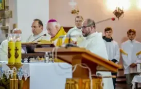 Uroczysta Msza Święta z okazji 75-lecia konsekracji kościoła św. Mikołaja w Ryczywole- 26.10.2025 r. 62