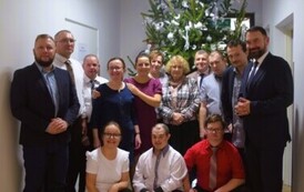 Wigilijne spotkanie w Wiardunkach z udziałem przedstawicieli Gminy Ryczyw&oacute;ł- 04.12.2025 r. 3