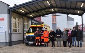 Odbi&oacute;r inwestycji &ndash; zakończenie budowy wiaty dla karetki ZRM w Ryczywole- 18.12.2025 r. 1
