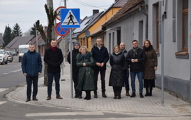 Oficjalny odbi&oacute;r zakończonych rob&oacute;t związanych z remontem i rozbudową ulicy Czarnkowskiej w Ryczywole, stanowiącej odcinek drogi powiatowej Piotrowo &ndash; Skrzetusz &ndash; Ryczyw&oacute;ł. 23.12.2025 r. 3