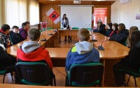 Samorząd w praktyce &ndash; uczniowie klas &oacute;smych w Urzędzie Gminy Ryczyw&oacute;ł. (21.01, 22.01, 28.01.2026 r.) 18