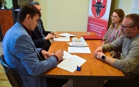 Podpisanie umowy na opracowanie dokumentacji projektowej budowy drogi w Ludomkach- 11.03.2026 r 2