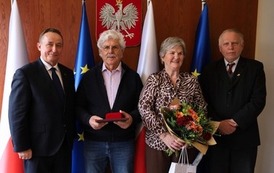 Menno Vos z Medalem im. Witolda Celichowskiego. Wyjątkowe wyr&oacute;żnienie za wieloletnią wsp&oacute;łpracę z powiatem obornickim- Poznań, 20.04.2026 r. 4