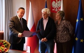 Menno Vos z Medalem im. Witolda Celichowskiego. Wyjątkowe wyr&oacute;żnienie za wieloletnią wsp&oacute;łpracę z powiatem obornickim- Poznań, 20.04.2026 r. 5