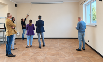Zdjęcie do Zakończenie remontu świetlicy w Dąbr&oacute;wce Ludomskiej
