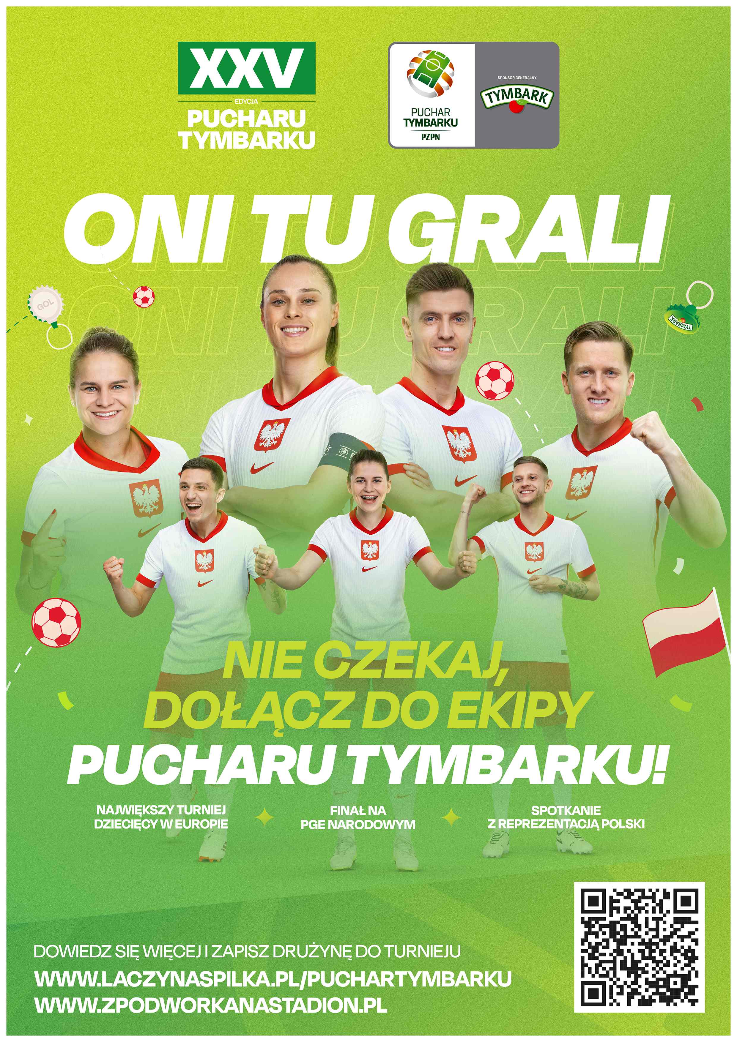 plakat promujący Puchar Tymbarku