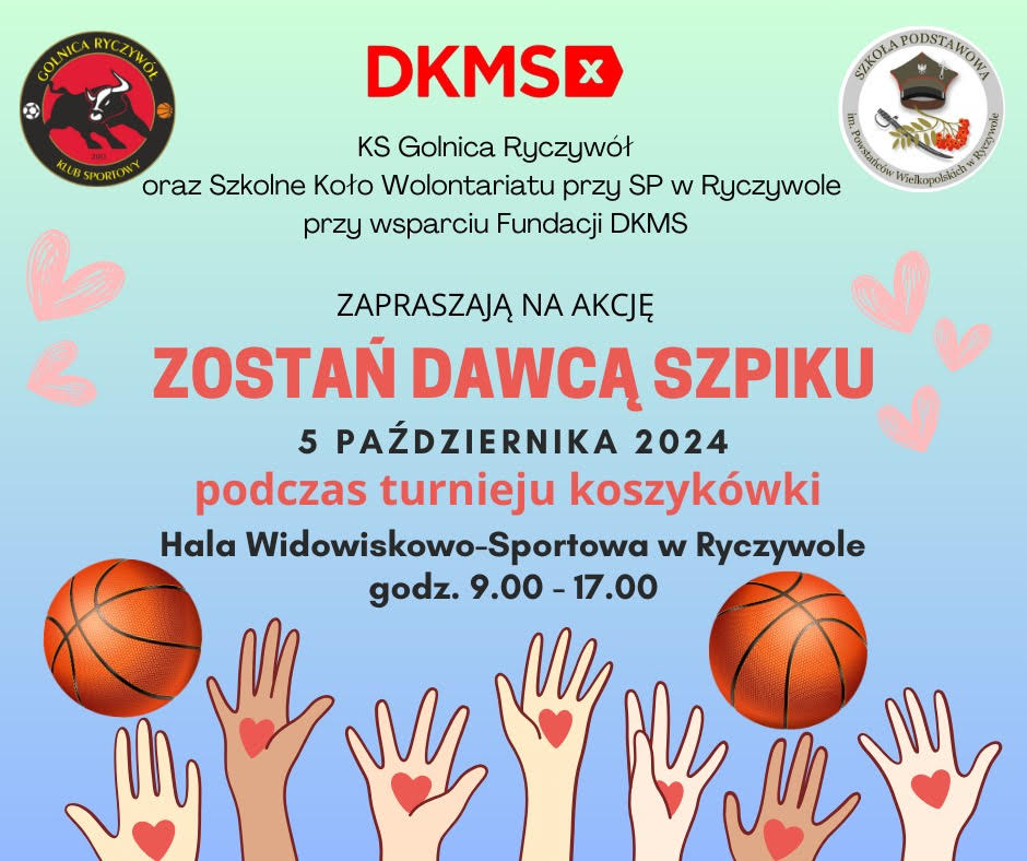 plakat promujący Dzień Dawcy Szpiku 