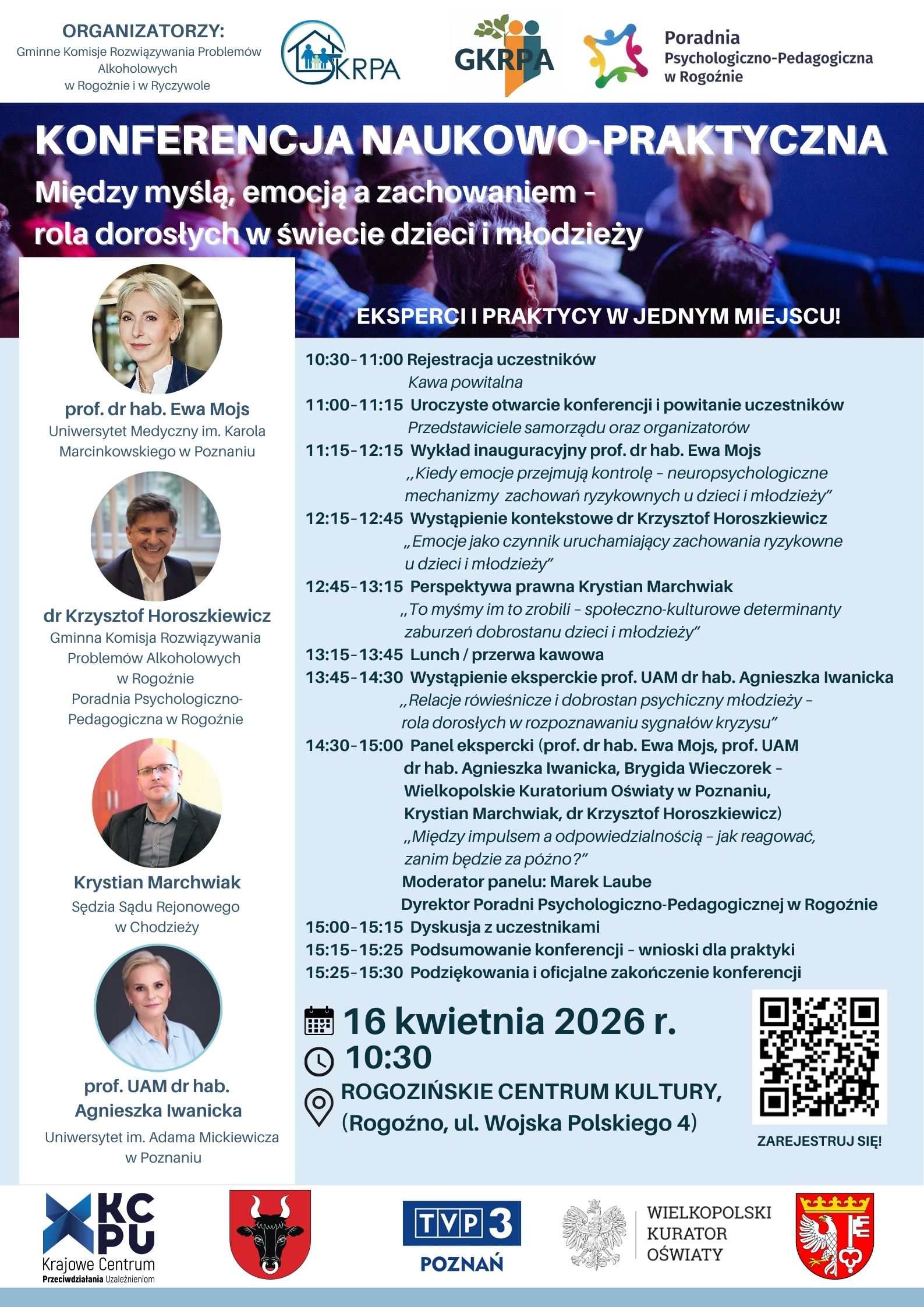 Plakat zapraszający na&nbsp;konferencję 