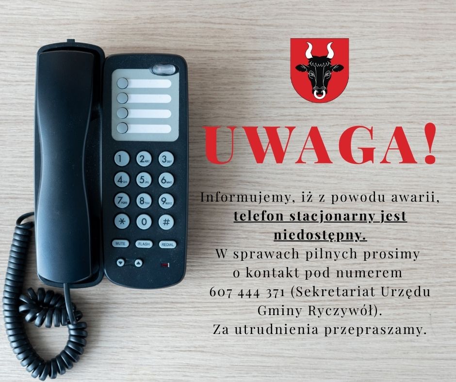 informacja - awaria telefonu stacjonarnego 