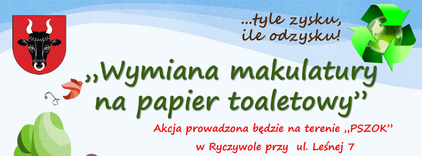 Dzień Bez Śmiecenia &ndash; rusza akcja &bdquo;Wymiana makulatury na&nbsp;papier toaletowy&rdquo;