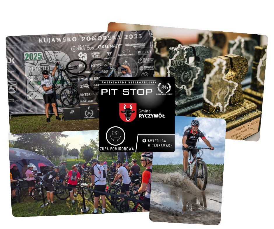 Gmina Ryczyw&oacute;ł wspiera Ultramaraton Rowerowy Robinsonada Wielkopolska 2025