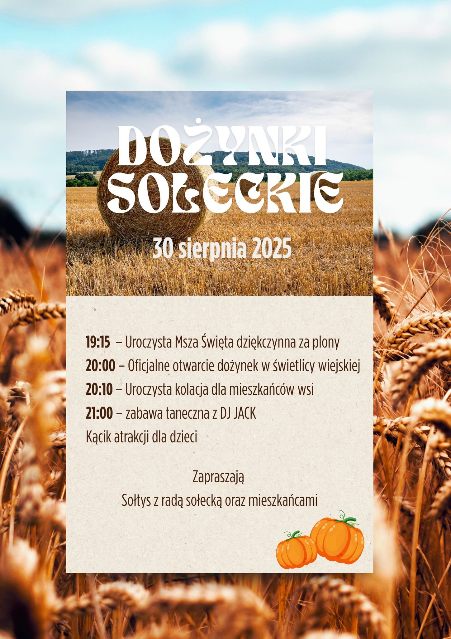 Plakat promujący wydarzenie